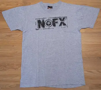 Derliaus NOFX marškinėliai M turo koncertas 2005 Japonija pilka punk