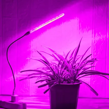 USB 5V LED Grow Light Visą Spektrą Augalų Lempa su Lanksčia Žarna Patalpų Šiltnamio efektą sukeliančių Augalų Lempos Gėlių Daigų Hydroponic Šviesos