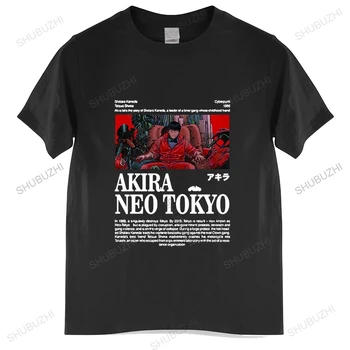 Naujas mados Anime stiliaus Akira Neo Tokyo Spausdinami O-kaklo Summert Marškinėliai Juokinga Patogus Tshirts Atsitiktinis Medvilnės shubuzhi prekės Viršūnės