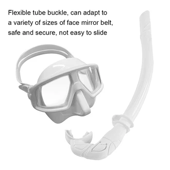 Sulankstomas Snorkeling Vamzdžiai su Kompaktiškas Sandėliavimas Atveju, Nardymo įranga, Nardymo Reikmenys, Sporto Kvėpavimo Vamzdeliai