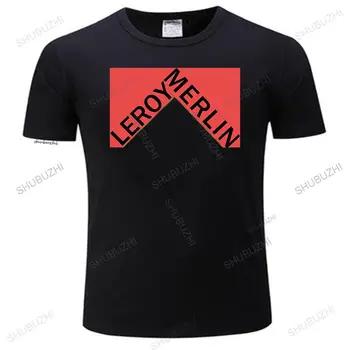 Naujas Vyrų marškinėliai Leroy Merlin Logotipas Klasikinis Viršūnes Drabužių juokinga t-shirt suvenyrinius marškinėlius moterims daug spalvų mados unisex tee-shirt