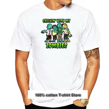 Camiseta de Helovinas para hombres, camisa de moda de talla M-3Xl, con Mano Zobies