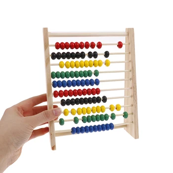 Intellence Plėtros Mediniai Abacus Vaikams Matematikos 3-6 Metų Amžiaus Medinių Vaikų Švietimo Žaislai