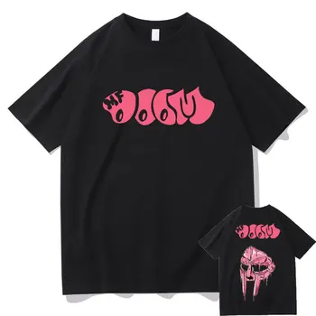 Naujo Dizaino Unisex Mf Doom Streetwear Mados Madlib Madvilla Dvipusis Grafinis T-shirt Vasaros Drabužių kasdieniam dėvėjimui