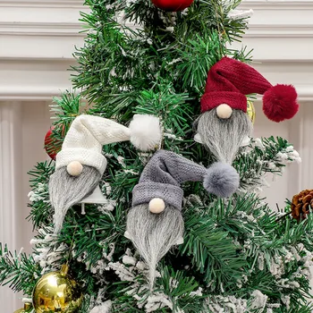 Kalėdų Varpas Nykštukas Vyras Geležies Bell Beveidis Vyras Pakabukas Kūrybos Kalėdų Medžio Apdaila Namo Apdaila Priedai