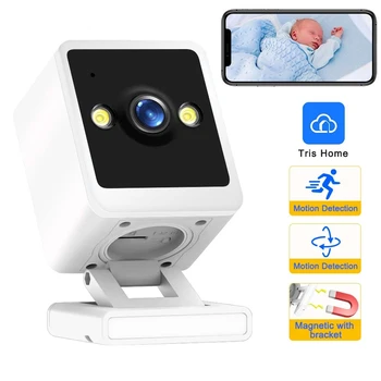 1080P IP Kamera, WiFi Patalpų Kūdikių Ekranas Plačiu stebėjimo Kampu Judesio Aptikimo Spalva Naktinio Matymo Saugumo Stebėjimo kamerų