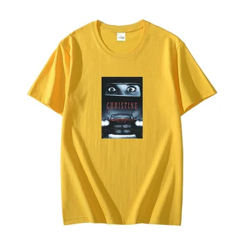 Medvilnės marškinėliai vyrams Christine Derliaus Siaubo Filmas 80s Kietas Kulto Filmų Tee Atsitiktinis Vasaros grafinis t negabaritinių marškinėliai t-shirts