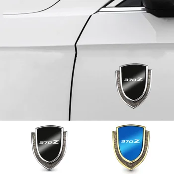 3D Metalo Automobilių Kėbulo Kamieno Sparnas Apdailos Skydas Lipdukai Vandeniui Decal Nissan 370Z 2009 -2015. 2016 m. 2017 m. 2018 m. 2019 m.