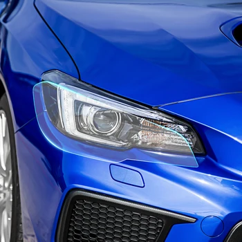 Automobilio galinio vaizdo Veidrodėlis priekinis žibintas TPU Filmas Subaru WRX 2018 2019 2020 2021 Skaidrus Apsauginis Atsparus Kino Nulio Lipdukas