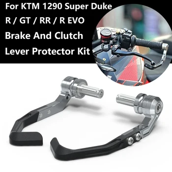 Už KTM 1290 Super Duke R / GT / RR / R EVO / 2013-2023 motociklo Stabdžių ir Sankabos Svirties Protector Komplektas