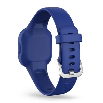 Silikoninės Apyrankės Dirželio Garmin Fit JR3 JR 3 Smart Watchband su atveju, Pakeisti Diržai Vaikams Žiūrėti Reikmenys Diržas