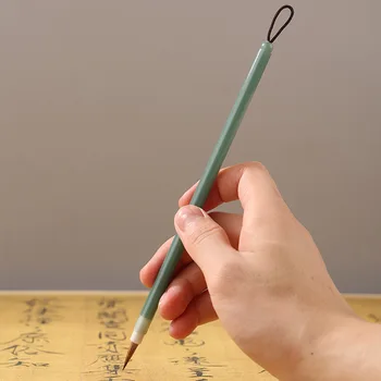 Dažai Teptuku Rašiklis Akvarelė Kinų Piešimo Weasel Plaukų Menas, Kaligrafija Akrilo Teptuku Pen Reguliariai Scenarijų Rašymo Šepetys