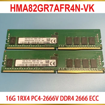 1Pcs Serverio Atminties SK Hynix RAM 16G 16GB 1RX4 PC4-2666V DDR4 2666 ECC HMA82GR7AFR4N-VK 