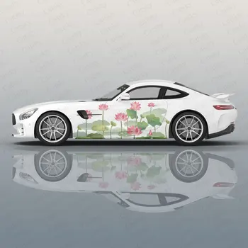 Grožio Lotus Racing Automobilių Grafinis Decal viso Kūno Vinilo Įvyniojimas Modernus Dizainas Vektorius Vaizdo Wrap Dekoratyvinis Lipdukas Automobilio Lipdukas Mama