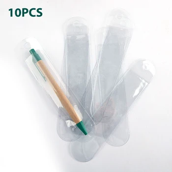 10vnt Plastiko Matinis Vieną Pen Universalus Pen Padengti Dovana Pen Pakuotė