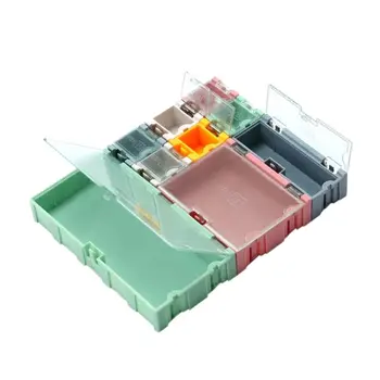 367D Elektroninių Komponentų Saugojimo Dėžutė 9Pieces/Set Konteinerių SMT IC Saugojimo Dėžutė