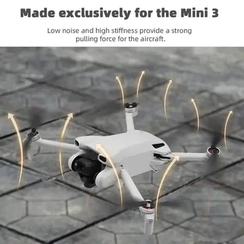Sraigto Menčių Lengvas, Mažas Triukšmo, Drone Sparno Disko Pakeitimas Suderinama Dji Mini 3 Priedai