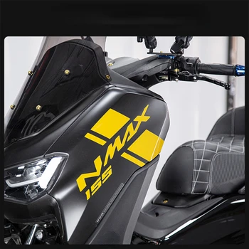 Šviesą atspindinčios Motociklų Aksesuarų Motoroleris kūno lauktuvės Lipdukai logotipą, lipdukai YAMAHA nmax NMAX155 2020 2021 2022