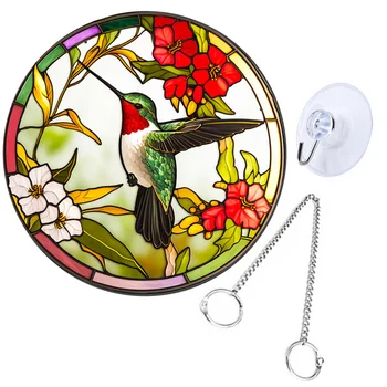 Hummingbird Pakabukas Akrilo Pasirašyti Ornamentu Namuose Kabo Dekoro, Dekoratyvinis Hummingbirds Sienų Lubų Geležies Ženklus