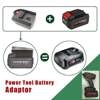 Baterijos Adapteris Keitiklis Devon 20V Ličio-jonų Baterija Konvertuoti į Bosch PBA 18V C Ličio Baterijos Energijos, Įrankiai, Grąžtai
