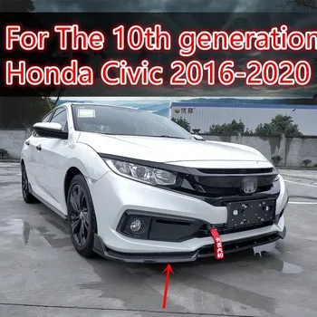 Custom Honda Civic 2016-2020 Auto Priekinis Bamperis Priekiniai Kastuvas Spoileris Lauktuvės Skydas nuo Susidūrimo Modifikuoti Priedai